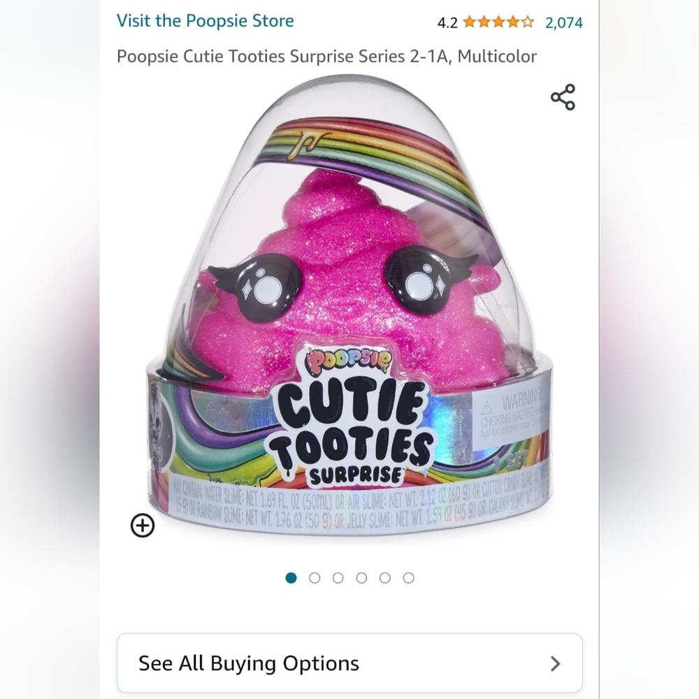 (4) Poopsie Cutie Tooties Surprise